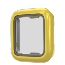 适用苹果手表保护壳iwatch7/654保护套9代电镀软硅胶全包 iwatch8