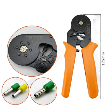 toozo拓佳棘轮式压线钳夹线钳电工工具冷压管型端子接线明之妙
