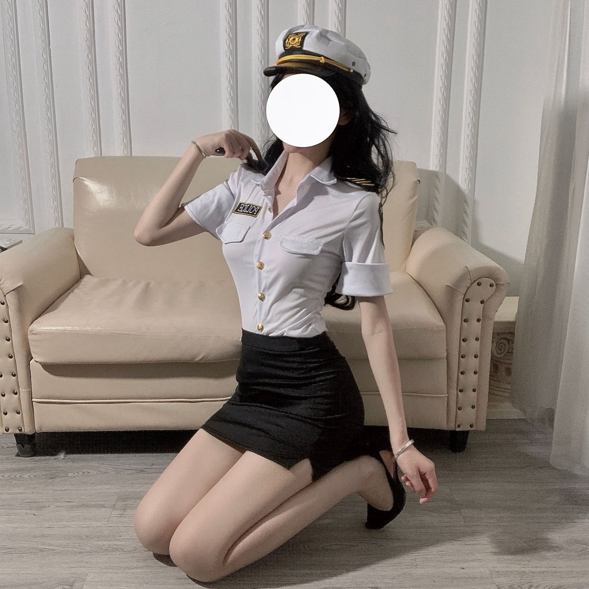 依香漫情趣内衣女警察空姐衣服制服诱惑包臀裙警服角色扮演套装41