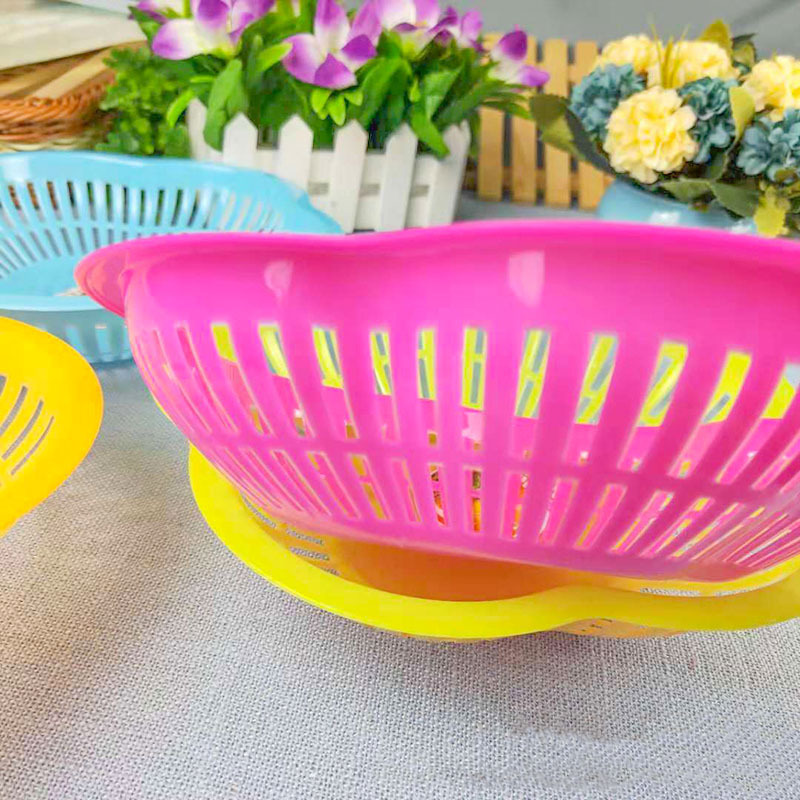 r130 果篮 水果篮 零食篮 花型新料镂空果篮 瓜果篮一元产品-阿里巴巴