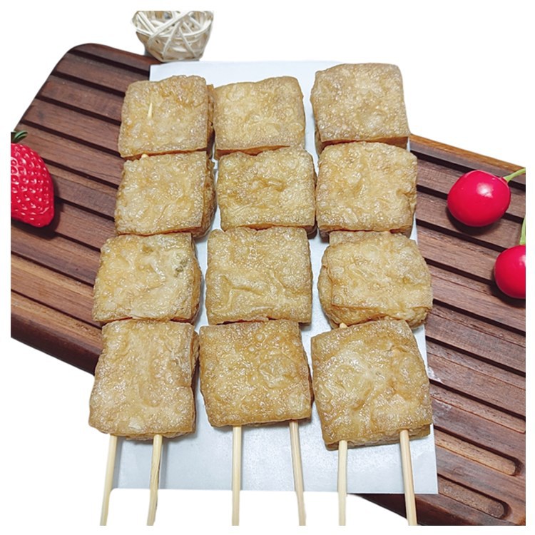过师傅臭豆腐串 烧烤麻辣烫食材臭豆腐 20串/袋 * 6袋/箱