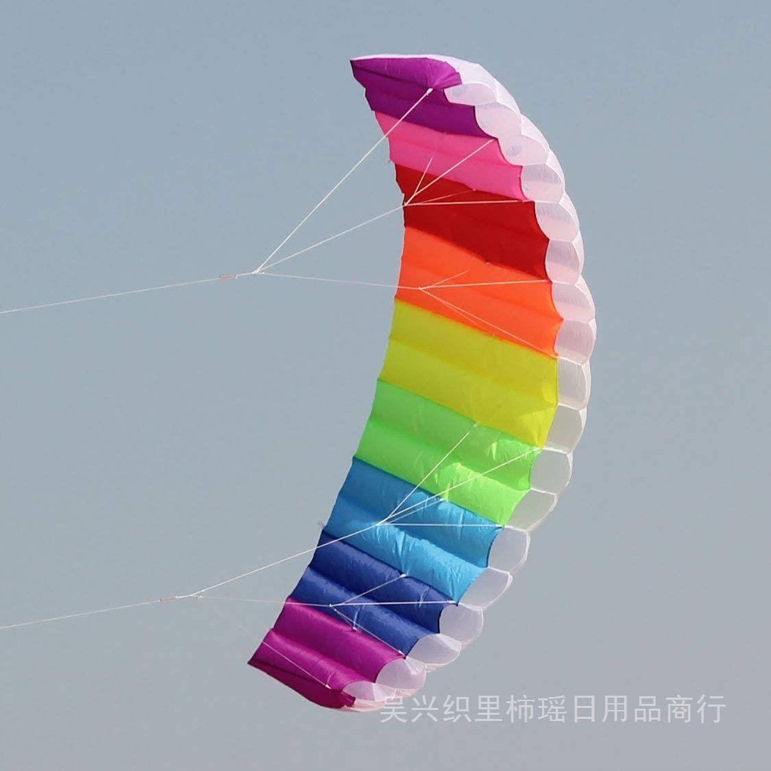 滑翔伞动力三角翼伞景区体验彩虹滑翔双手降落户外初学者自由飞行