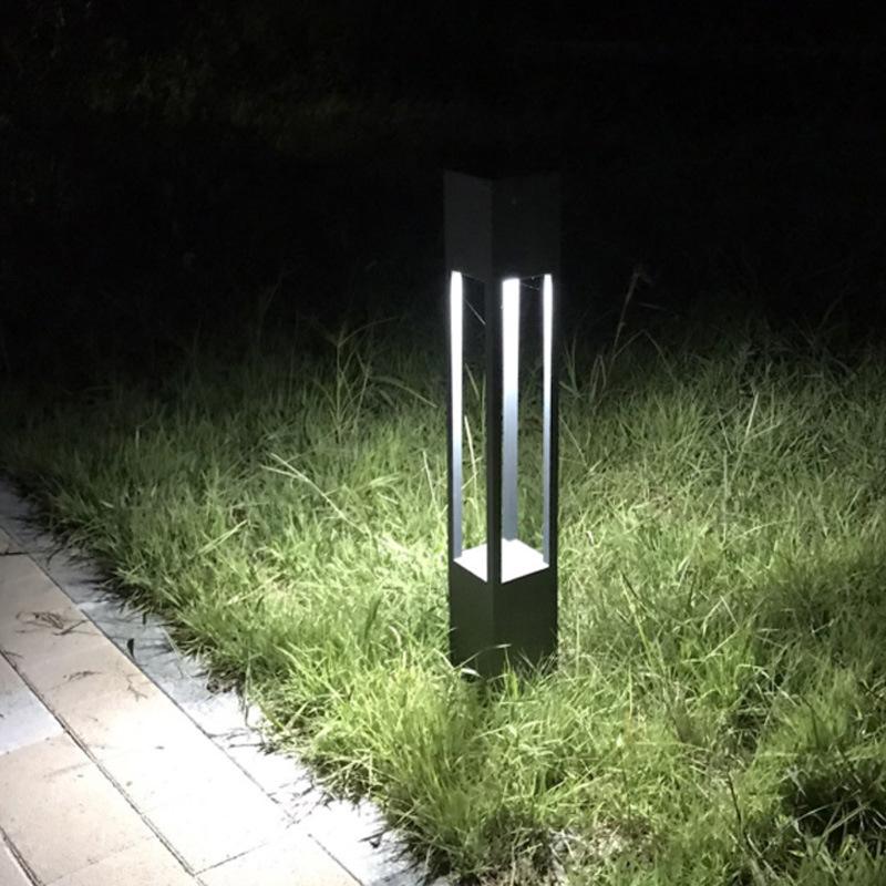 厂家直供户外方形草坪灯别墅花园草地灯园林小区矮柱灯欧式草坪灯