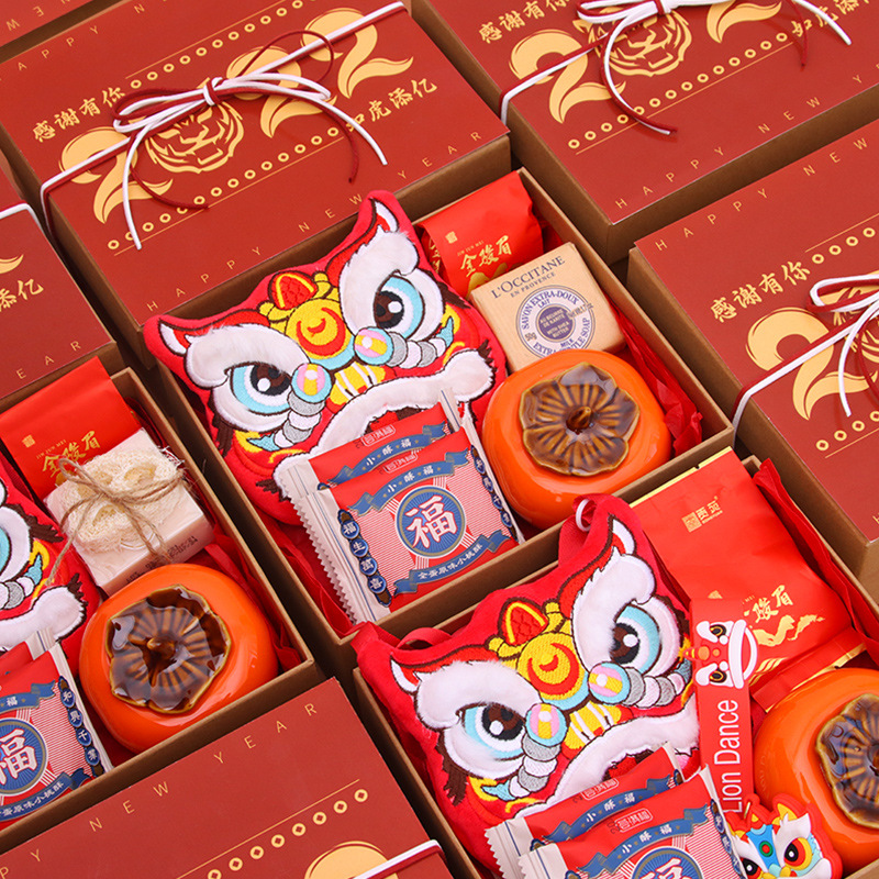 新年礼物企业商务年会礼品如虎添翼礼盒实用送员工虎年伴手礼