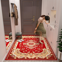 入户门地垫家用进门地毯门垫进户门红色脚垫客厅门厅玄关门口垫子