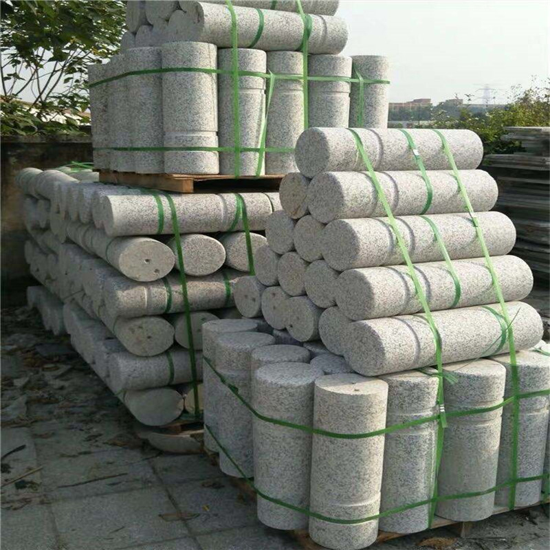 0成交0根现货石材挡车柱花岗岩石墩停车场阻车石柱隔离防撞挡车柱石墩