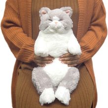 私人定制毛绒抱偶猫咪安心舒适超柔软猫咪可爱猫猫睡眠毛绒猫咪