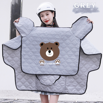 批发电动车挡风被夏季防晒罩摩托电瓶防风防水春秋四季通用遮阳罩