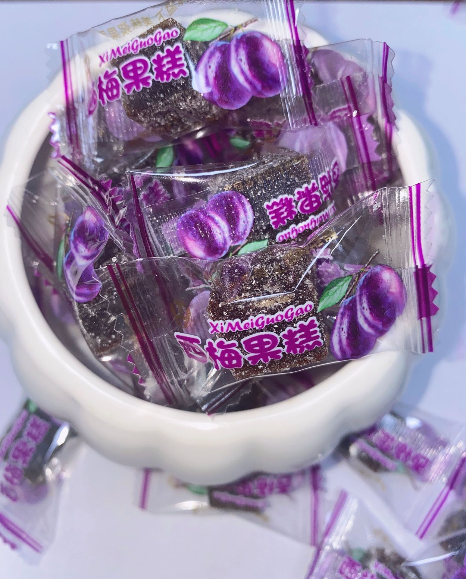 古香西梅果糕古香老陈皮果糕年货橙皮糕软糖酸甜话梅糕水果糖果