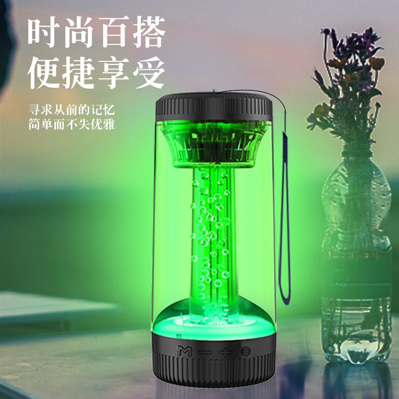 new z15 outdoor portable camping lantern led seven-color lights wireless bluetooth speaker large volume portable mini speaker