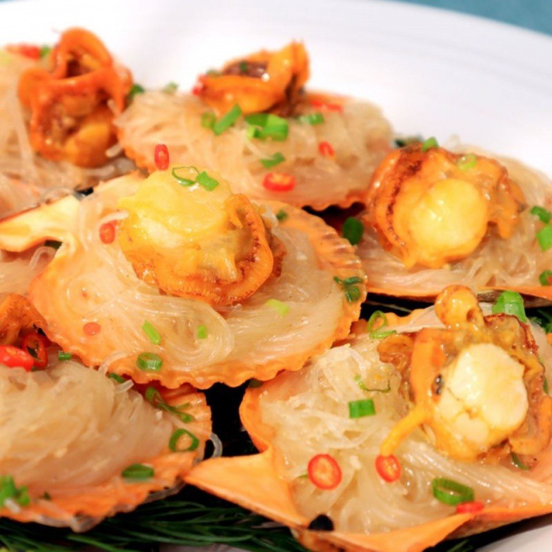 黄金蒜蓉粉丝扇贝粉丝贝即食 黄金粉丝贝 半壳夏夷扇贝【3月25日