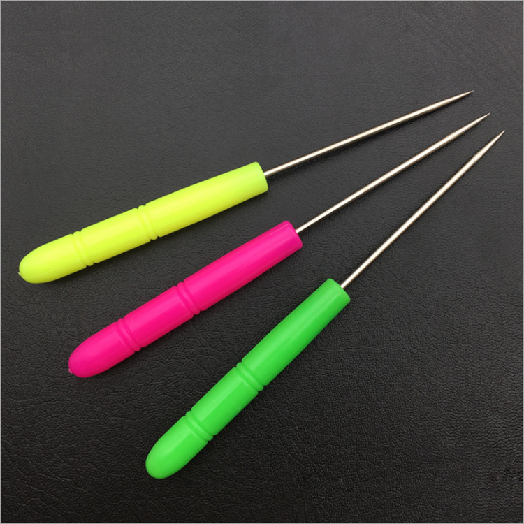 No. 12 Awl Color Plastic Awl DIY Sewing Plastic Awl Crochet Hook Upper Shoes Plastic Awl