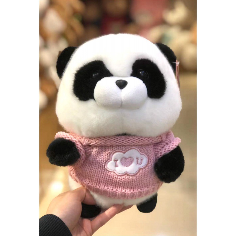 熊猫公仔大玩偶四川成都基地纪念品小毛绒玩具女孩生日布娃娃
