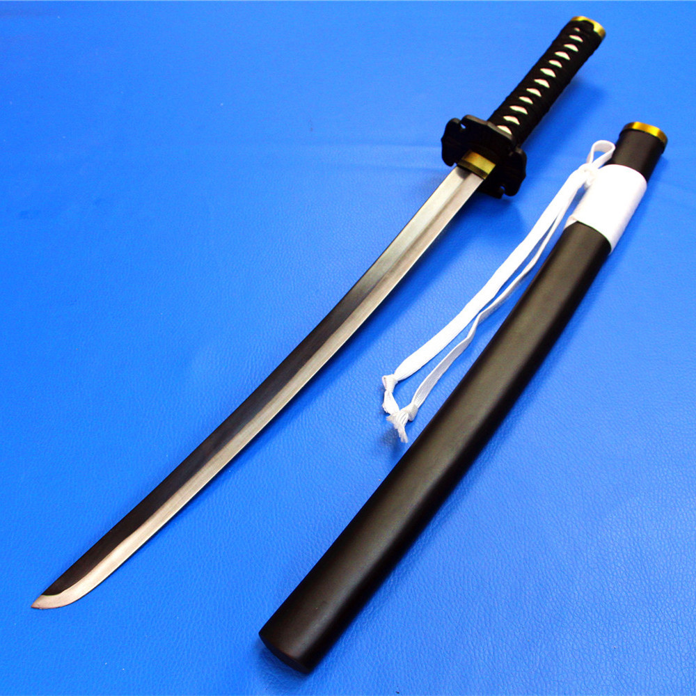 cosplay动漫道具武器 薄樱鬼 冲田总司太刀 短款木制 未开刃