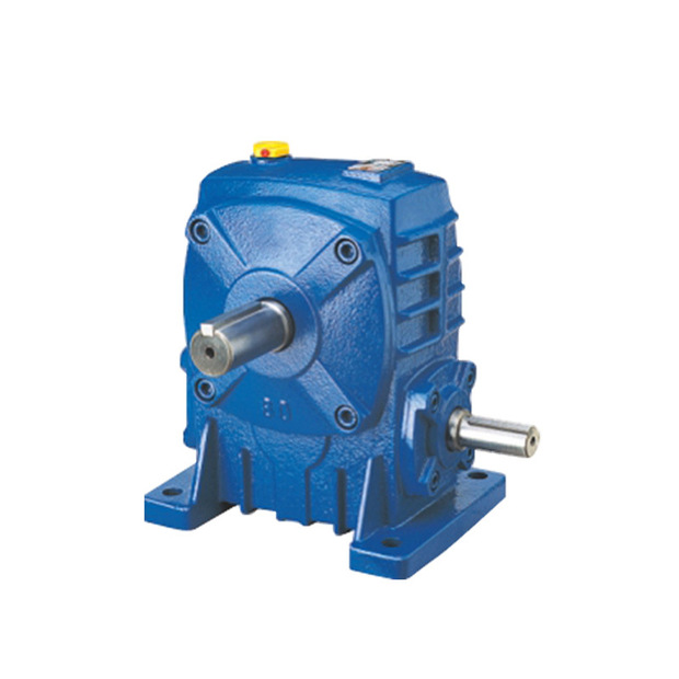 wpao双级减速机 螺杆斜齿高精密齿轮硬齿面提升搅拌车减速机定制