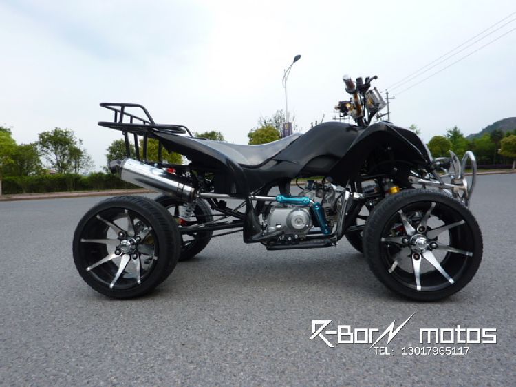 速度与激情→125cc利邦12寸扁胎大日本沙滩车/双铝排四轮摩托车