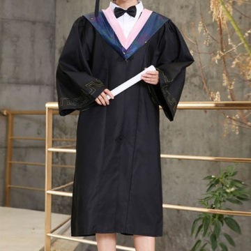 博士服学士学位文理工医军科硕士大学生毕业礼服校服跨境一件代发