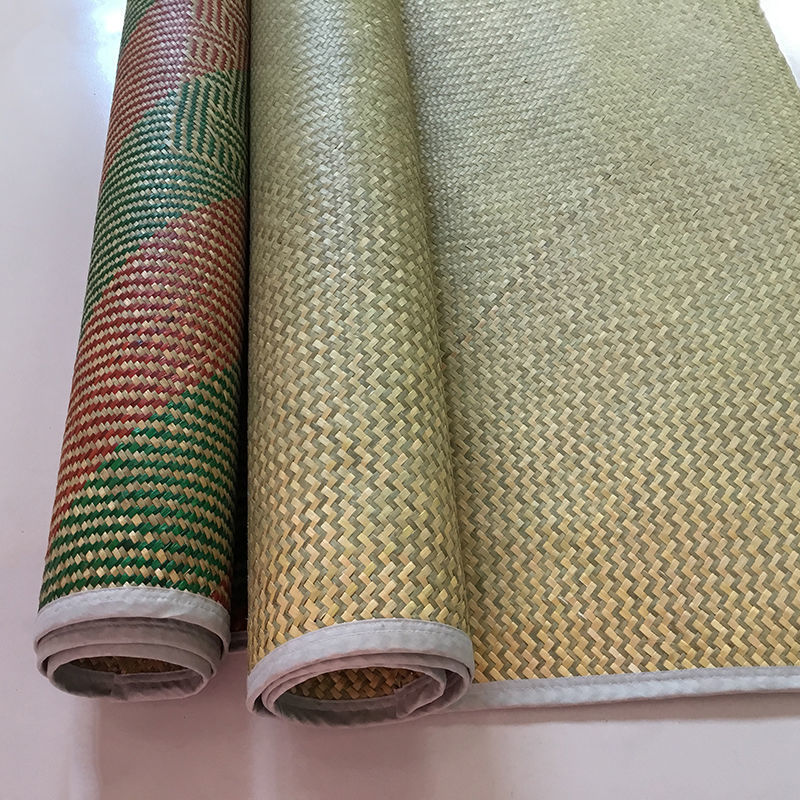 草编凉席毛料传统编织可折叠蒲草席1.5米1.2米0.