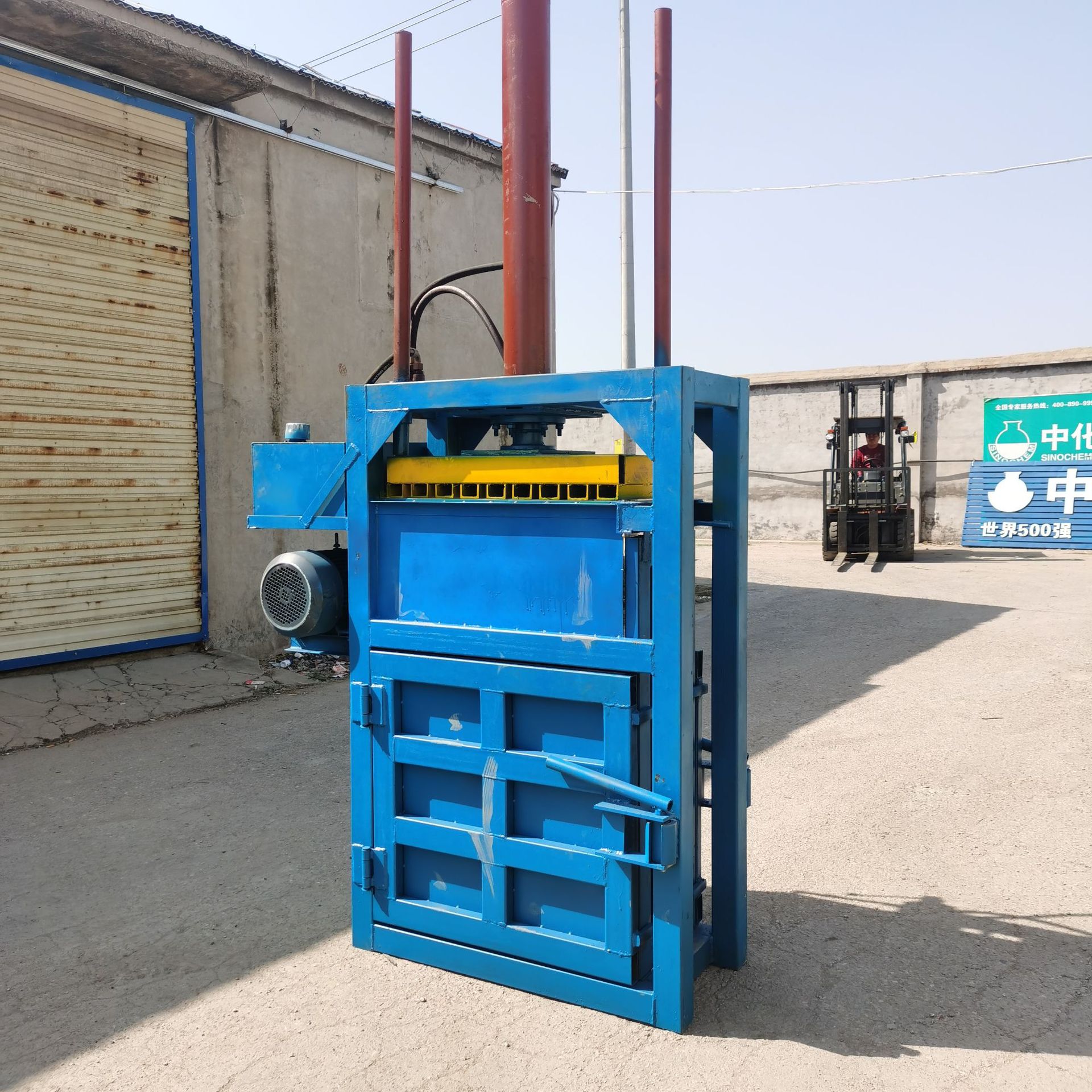 矿泉水液压打包机 小型卧式打捆机 易拉罐打捆机