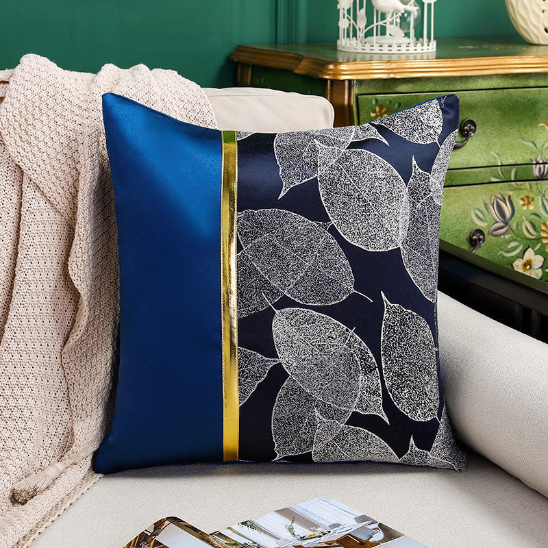 现代简约45x45抱枕套沙发靠枕短绒抱枕靠垫靠枕办公室睡觉软包