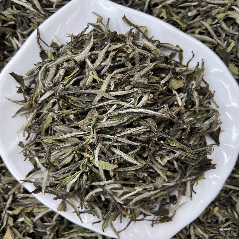 2022年福鼎白牡丹白茶500g散装福建白牡丹茶叶厂家定批发直销