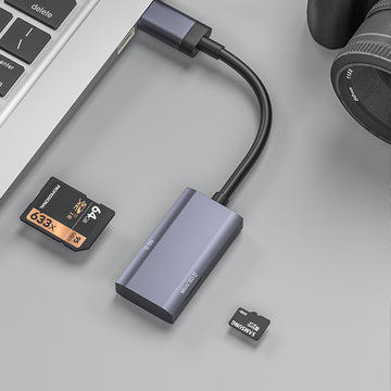 0高速读卡器 多合一sd/tf内存卡转换器车载相机读卡-阿里巴巴