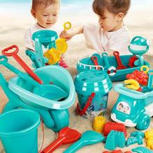 儿童海边沙滩车玩具套装宝宝海滩沙漏赶海挖沙池铲子玩沙子工具桶