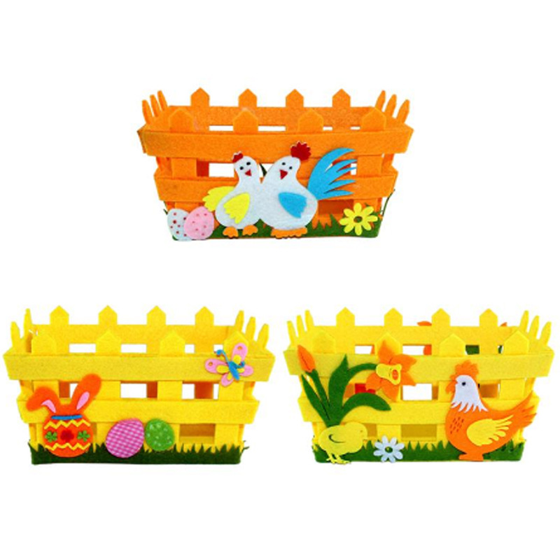复活节篮子幼儿园科教儿童早教diy搭配动物手工织布-阿里巴巴