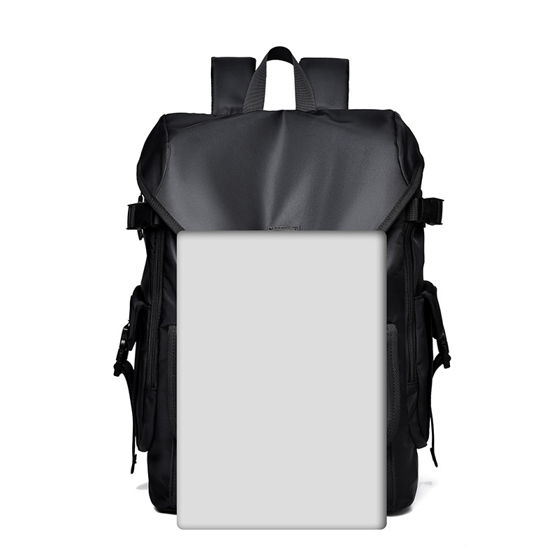 Cross-Border Fashion Boys Backpack Simple and Lightweight Travel Trend Waterproof Laptop Commuter Business Computer Bag