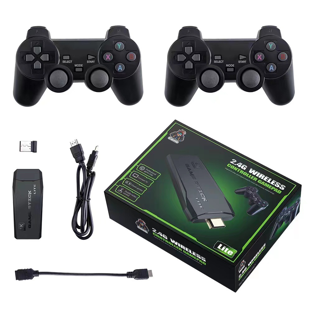 Cross-Border M8 Game Console Y3lite Y5u Bao 2.4G Wireless Ps1 TV Game Console Hdmi Hd 4K