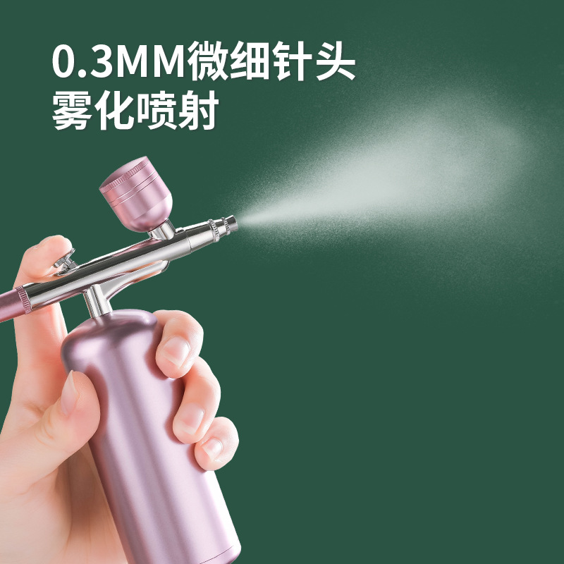 Household Water Replenishing Instrument Essence Import Instrument Oxygen Injection Water Light Handheld Spray Instrument Portable Oxygen Injection Instrument Beauty Instrument