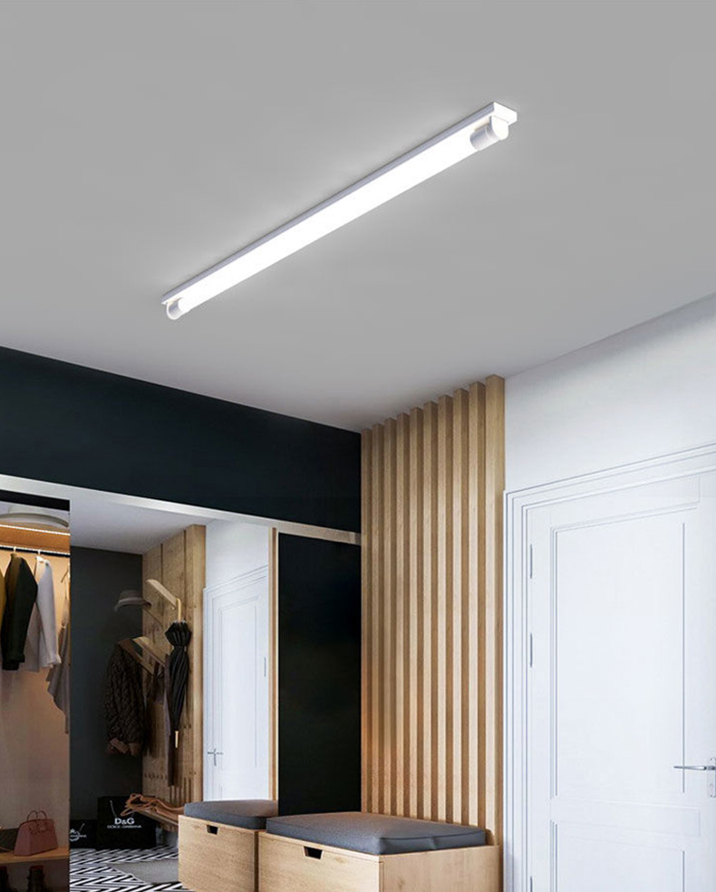 led灯管 t5 t8日光灯管家用客厅卧室超亮节能0.3米光管藏光长条灯