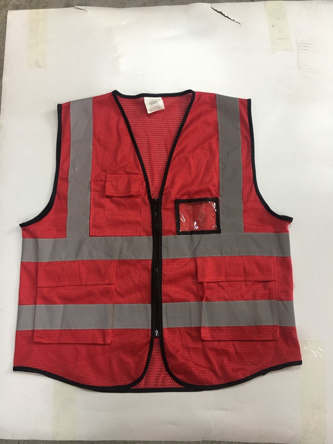 艺安网格款反光背心交通路政安全服物业环卫反光衣夜间反光马甲