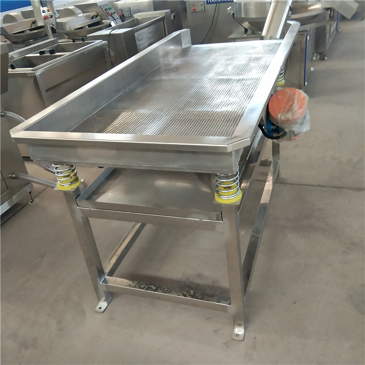 厂家定制不锈钢振动筛 蔬菜水果食品振动筛脱水机直线振动筛设备