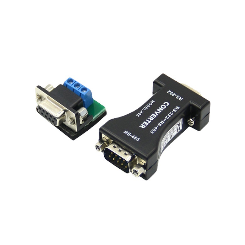 hexin rs232转rs485转换器 232转485协议工控数据转接器无源连接