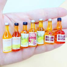 手工DIY饰品配件 树脂小瓶子 伏特加 仿真迷你洋酒瓶 红酒瓶