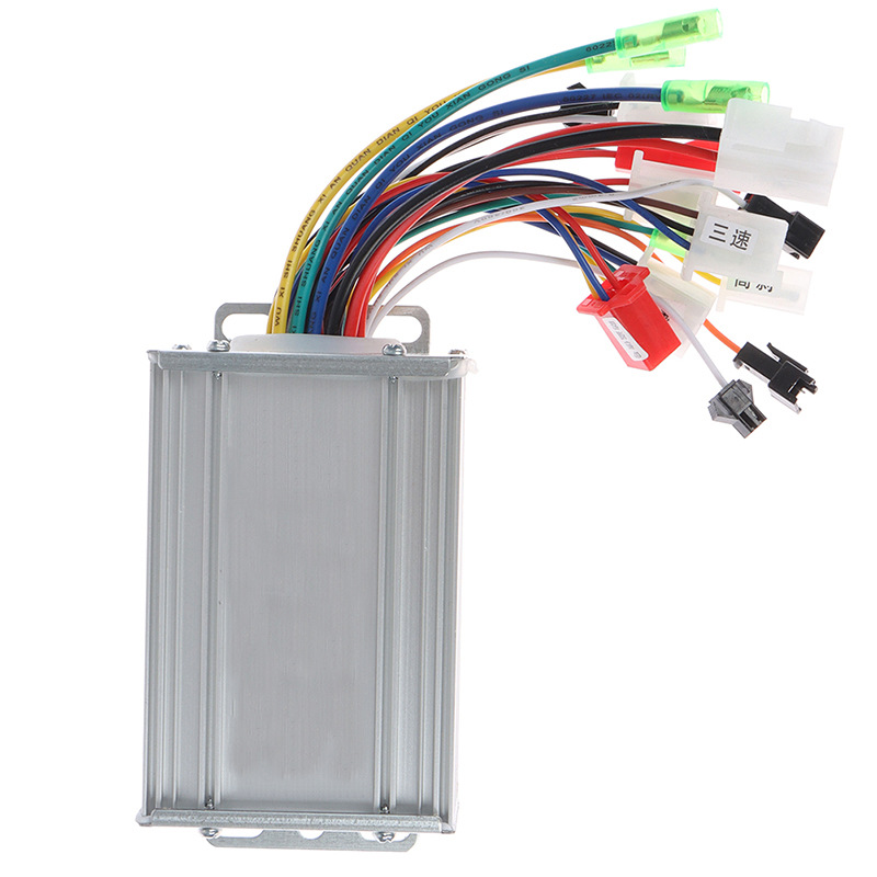 电动车控制器万能通用型36v48v60v350w500w800w智能无刷双模-阿里巴巴