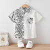 Cross border Children's clothing Boy Short sleeved shirt Hit color Short sleeved jacket children Short sleeved shirt children Gentleman clothing Cross border Children's clothing Boy Short sleeved shirt Hit color Short sleeved jacket children Short sleeved shirt children Gentleman clothing
