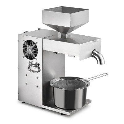 橄榄油榨油机不锈钢芝麻花生坚果榨油机外贸货源冷热双榨压油机