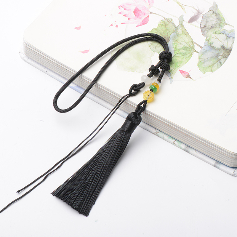 Hand-Woven Lanyard DIY Ornament Key Tassel Sachet Lanyard Hand Pieces Crafts Connecting Rope for Fishing Rod Dragon Boat Festival