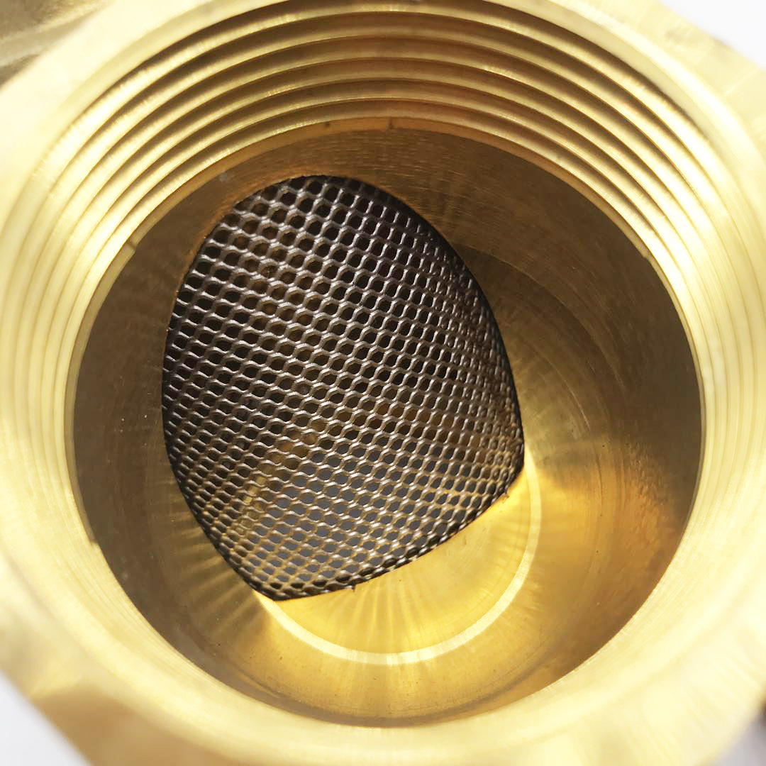 黄铜增压水泵中央空调y型过滤器4分6分1寸暖气管道过滤网阀门dn15