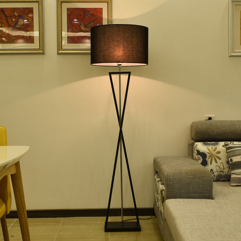 水晶落地灯客厅