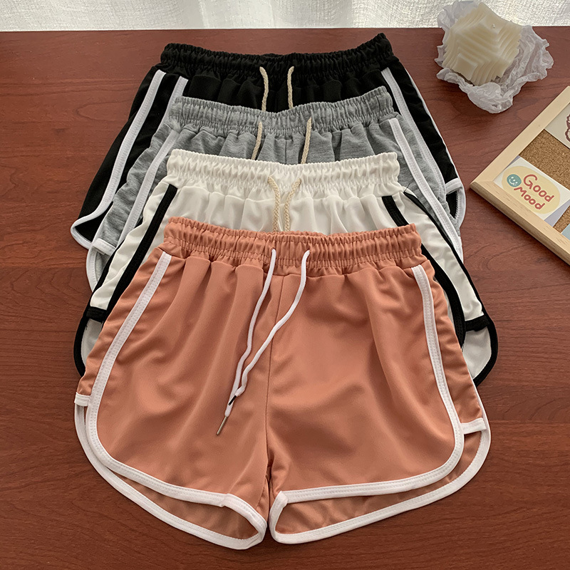 Shorts Women‘s Summer Sports Style Elastic Waist Outer Wear Casual Pants Korean Style 2023 new High Waist Pants Fashion Pants