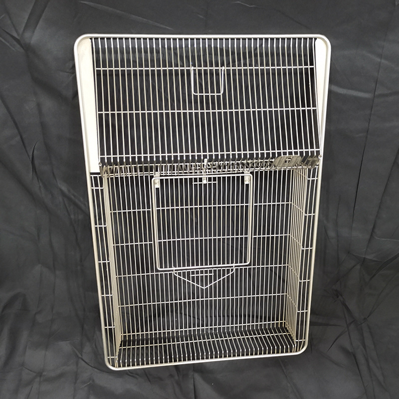 实验室使用不锈钢老鼠笼大小鼠笼繁殖笼饲养盒实验室用全透明笼子