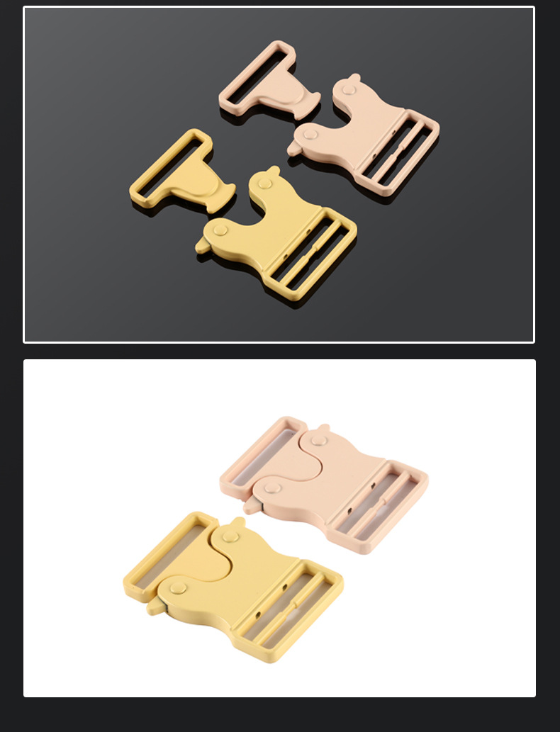 金属插扣背包书包织带调节扣具服饰子母卡扣宠物绳安全扣批发跨境