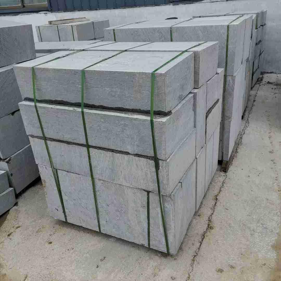 青石青白石 台阶石人工打凿菠萝面 一寸三斩防古踏步石古建阶条石