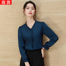 足浴技师工作服职业白色衬衫女性感制服短袖衬衣套装足疗显瘦工衣