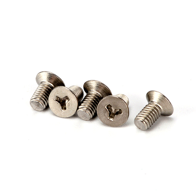 y型槽防盗沉头螺丝 y字型防拆螺丝 人字槽平头螺丝 非标螺丝