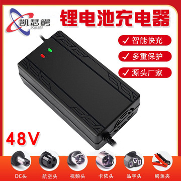 48v5a8a智能通用滑板独轮平衡哈雷车电动车锂电池充电器