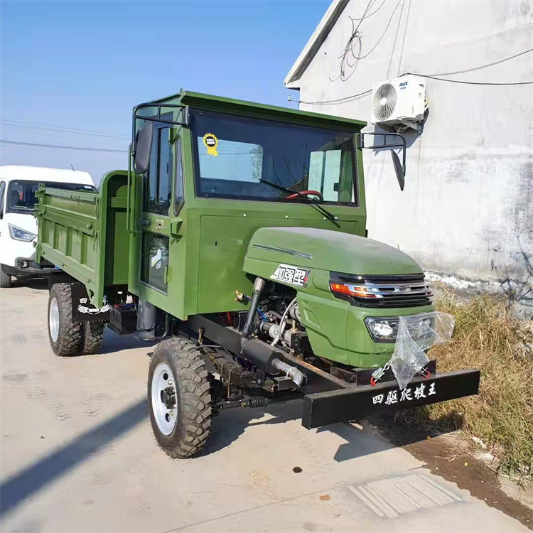 小型农用四不像车 山地小四驱自卸车 四轮爬山虎翻斗车